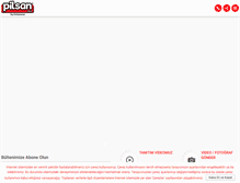 Tablet Screenshot of pilsan.com.tr